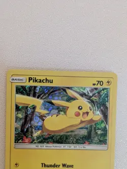 Pokemon TCG Sun & Moon Promo - Pikachu SM04 Holo Target Exclusive NM - Image 3