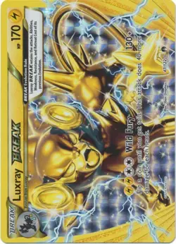 Lightly Played Luxray-Break - 47/122 - Rare Break Pokemon BREAKpoint - Image 1
