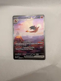 Charizard ex 199/165 Pokemon Scarlet & Violet 151 SIR - Image 1