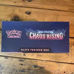 Pokemon Mega Evolution Chaos Rising Elite Trainer Box Sealed - Image 5
