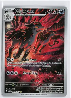 Pokemon TCG Mightyena Ascended Heroes 243/217 Illustration Rare Near Mint - Image 1