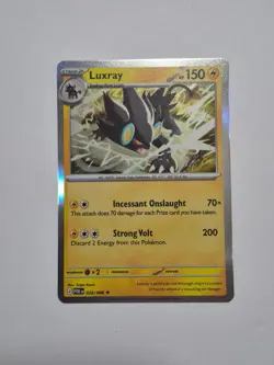 Luxray 028/088 Rare Perfect Order Pokemon Holo Near Mint - Image 1