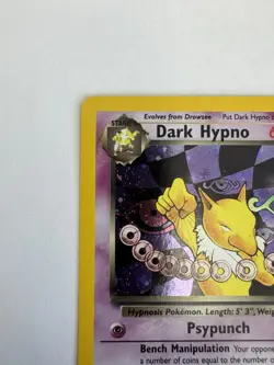 Wizards of the Coast Dark Hypno 9/82 Team Rocket Unlimited Holo - Image 2