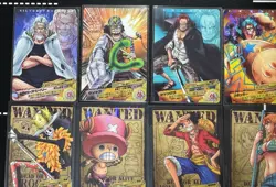One Piece AR Carddass Bulk Lot Luffy Nami Hanock Sanji Shanks - Set of 21 Cards - Image 2