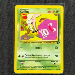 Koffing - 58/82 - Common - Team Rocket - Pokemon Card - HP - Image 1