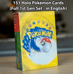 Pokemon 1999 - 1 Edition - 151 Holo Cards - Proxy Playingcards - Base Master Set - Image 3