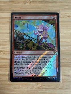 Magic the Gathering: Snort (Surge Foil) Commander: Final Fantasy Surge Foil - Image 1