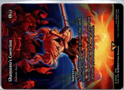 Shantotto's Coercion - Diabolic Intent (Showcase) 34 Final Fantasy MTG LP - Image 1