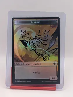 Fractal // Inkling Double-Sided Token [Foil] #4 Magic Secrets of Strixhaven - Image 2