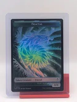 Fractal // Pest Double-Sided Token [Foil] #4 Magic Secrets of Strixhaven - Image 1