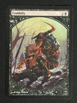 1x MTG Zombify - Magic Player Rewards (MPRP) #6 - Magic the Gathering - Image 1