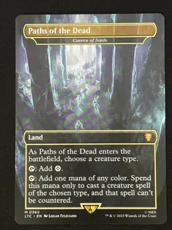 1x MTG Paths of the Dead - Cavern of Souls - (LTC) #362 - Magic the Gathering - Image 1