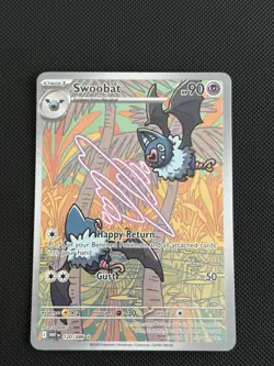 Pokemon White Flare - Swoobat - 120/086 - Illustration Art Rare - M/NM - Image 2
