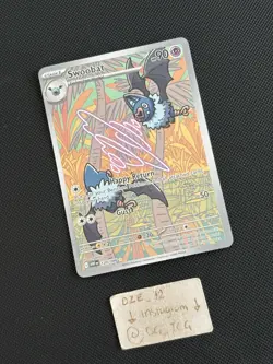 Pokemon White Flare - Swoobat - 120/086 - Illustration Art Rare - M/NM - Image 3