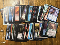 Lot of over 110 Magic The Gathering Cards, Various Sets, Mixed Condition MTG - Image 1