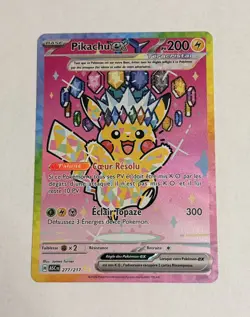 Pikachu EX 277/217 - Carte Pokemon Alt - ASC FR - NM / Neuve - Image 2