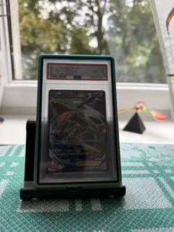 Pokemon Rayquaza EX XY Roaring Skies Full Art #104 PSA 8 - Image 3