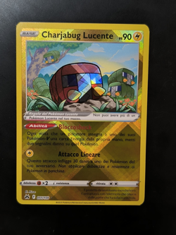 Carta Pokemon CHARJABUG LUCENTE 051/159 Zenit Regale Shiny Holo Rara ITA NM - Image 1