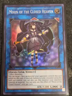 1x Yu-Gi-Oh! Moon Of The Closed Heaven - OP26-EN009 - Super Rare - NM - Image 1
