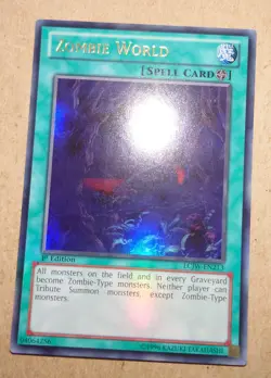 Zombie World LCJW-EN213 Ultra Rare 1st Edition Yugioh - Image 1