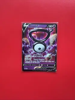 Pokemon TCG Unown V SWSH300 SWSH: Sword & Shield Promo Cards Full Art Rare - Image 1