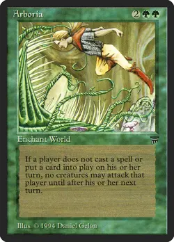 Arboria Legends NM Green Uncommon MAGIC THE GATHERING MTG CARD ABUGames - Image 1