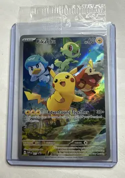 *SEALED* Pikachu 027 Sv: Scarlet & Violet Promo Cards Holo - Image 1