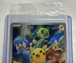 *SEALED* Pikachu 027 Sv: Scarlet & Violet Promo Cards Holo - Image 2