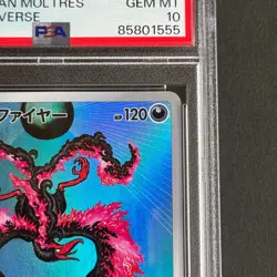 PSA 10 Galarian Moltres AR Full Art Rare 190 S12a VSTAR Japanese Pokemon Card - Image 5