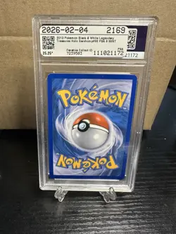 Pokemon TCG 2013 Garchomp Holo Card 96/113 Legendary Treasures B&W Rare PSA 9 - Image 2