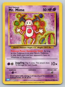Mr. Mime - 013/034 - Pokemon Classic Holofoil NM - Image 1