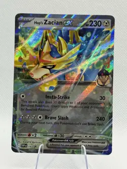Hop's Zacian ex SVP193 Sv: Scarlet & Violet Promo Cards Holo - Image 1
