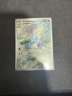 Pokemon Mienshao Illustration Rare SV04: Paradox Rift 200/182 NM - Image 1