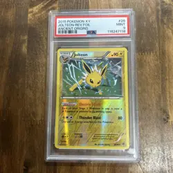 Graded PSA 9 2015 Pokemon X Y Jolteon Rev Foil Ancient Origins #26 - Image 1
