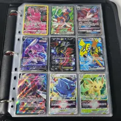 Huge Binder Collection Lot of 170+ Pokemon Cards Mixed EX SV Holo Full Art LP/NM - Image 1