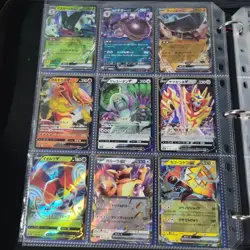 Huge Binder Collection Lot of 170+ Pokemon Cards Mixed EX SV Holo Full Art LP/NM - Image 4