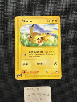 Pokemon E-series Expedition - Pikachu - 124/165 - Non Holo Common - NM/LP - Image 1