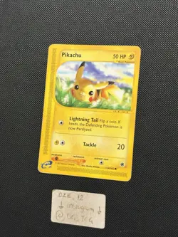 Pokemon E-series Expedition - Pikachu - 124/165 - Non Holo Common - NM/LP - Image 4