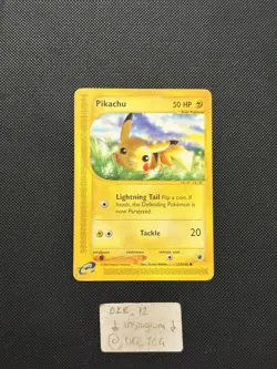Pokemon E-series Expedition - Pikachu - 124/165 - Non Holo Common - NM/LP - Image 5