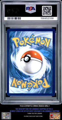 2025 Pokemon Pre En-Prismatic Evolutions #022 Vaporeon Master Ball Reverse PSA 9 - Image 2