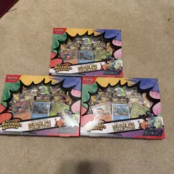 Pokemon Ascended Heroes First Partner Deluxe Pin Collection Sealed - Lot Of 3 - Image 1