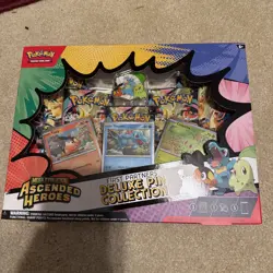 Pokemon Ascended Heroes First Partner Deluxe Pin Collection Sealed - Lot Of 3 - Image 2