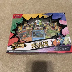 Pokemon Ascended Heroes First Partner Deluxe Pin Collection Sealed - Lot Of 3 - Image 4