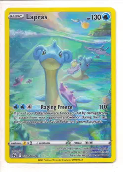 Lapras GG05/GG70 Crown Zenith Galarian Gallery Pokemon NM - Image 1