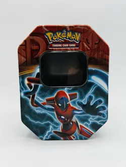 EMPTY Pokemon TCG Tin Black & White Plasma Deoxys Shadow Lugia EX 2014 Rare - Image 1