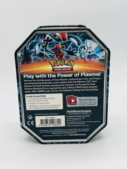 EMPTY Pokemon TCG Tin Black & White Plasma Deoxys Shadow Lugia EX 2014 Rare - Image 3