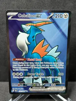 Pokemon Cobalion ex Chaos Rising 103/086 Ultra Rare Holo Near Mint - Image 1