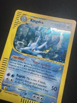 Kingdra H14/H32 | Aquapolis Holo Rare with swirl | Pokemon | MP - Image 2