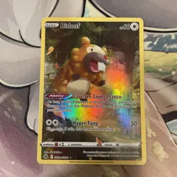 Bidoof - GG29/GG70 - Crown Zenith Galarian Gallery Holo - Pokemon TCG 2023 - NM - Image 3
