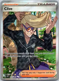 Clive 227/091 Ultra Rare Paldean Fates NM - Image 1